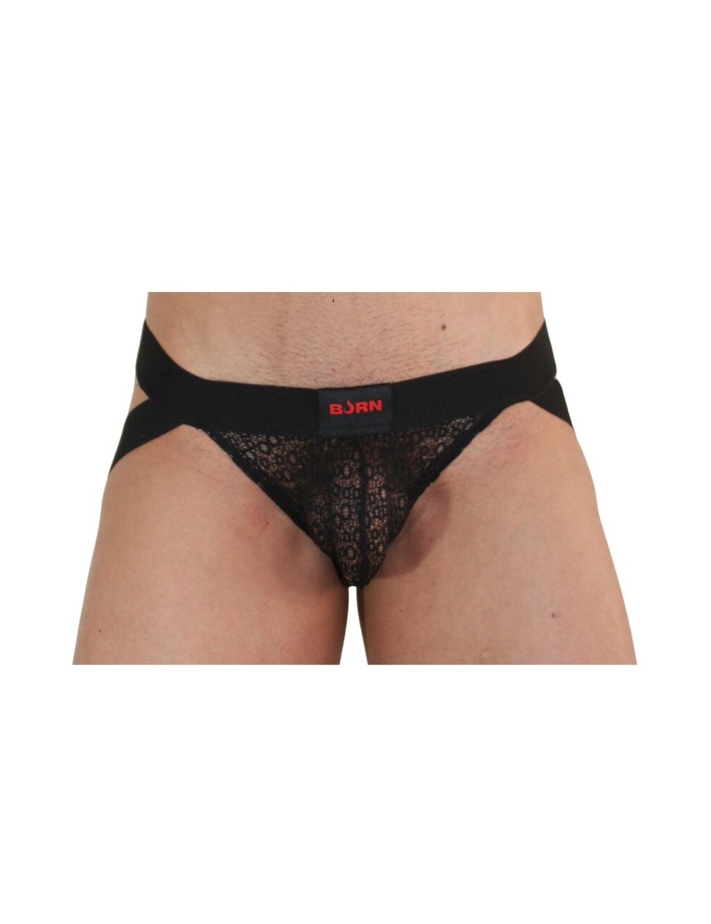 BURN - 005 JOCK LINGERIE BLACK XL BURN - 005 JOCK LINGERIE BLACK XL