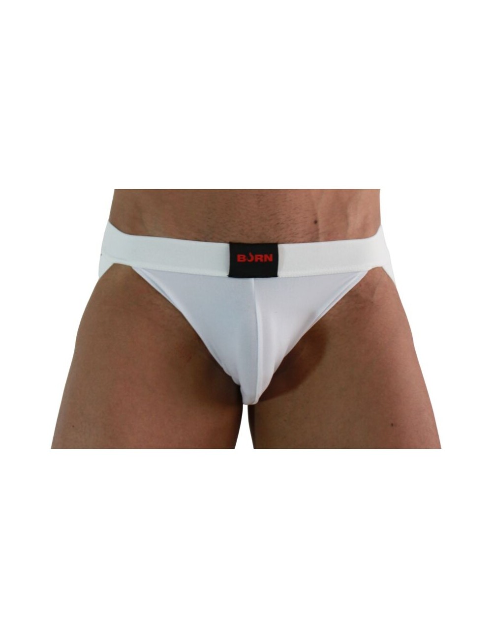 BURN - 007 JOCK LYCRA WHITE L BURN - 007 JOCK LYCRA WHITE L
