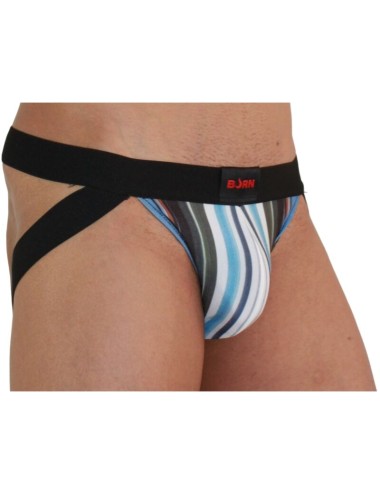 BURN - 009 JOCK MULTICOLOR / BLACK XL