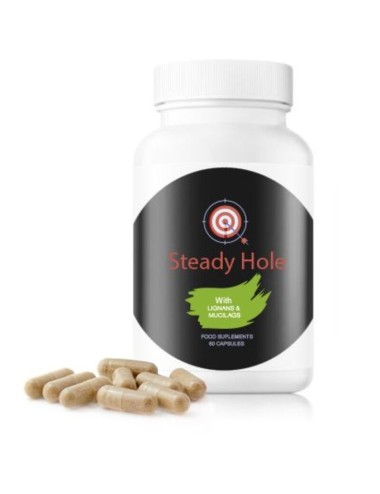 500 COSMETICS - U-STEADY HOLE CAPSULES FOR INTESTINAL TRANSIT HEALTH - 60 CAPSULES