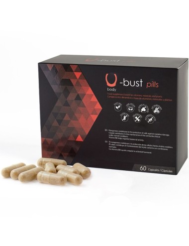 500 COSMETICS - U-BUST BREAST ENLARGEMENT CAPSULES - 60 CAPSULES