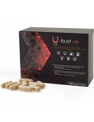 500 COSMETICS - U-BUST BREAST ENLARGEMENT CAPSULES - 60 CAPSULES