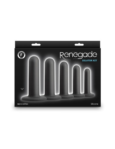 NS NOVELTIES - RENEGADE DILATOR KIT BLACK