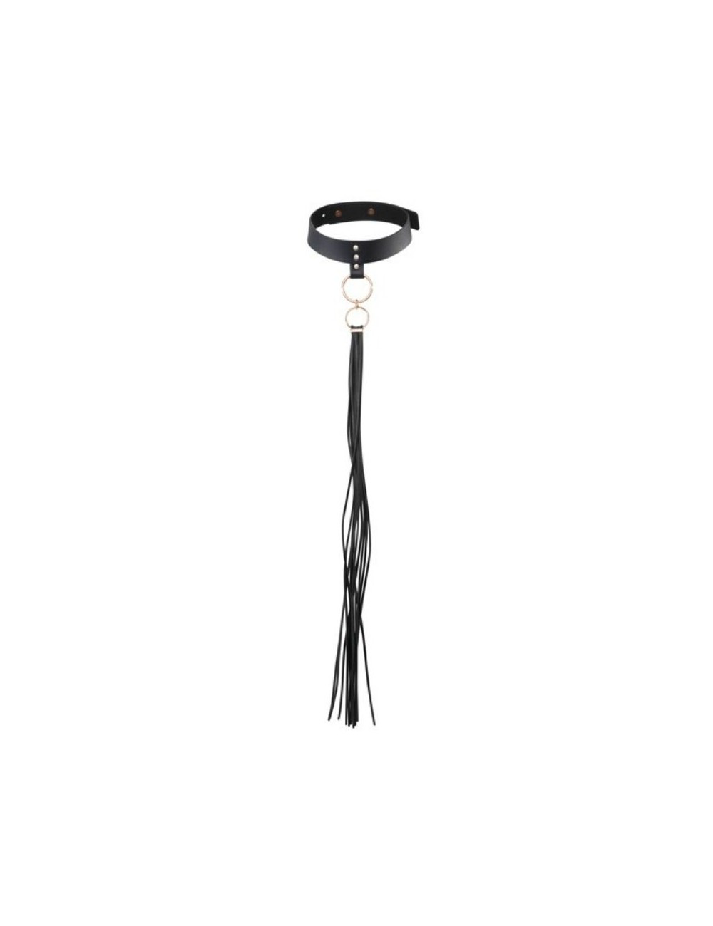 BIJOUX INDISCRETS MAZE - TASSEL CHOKER BLACK