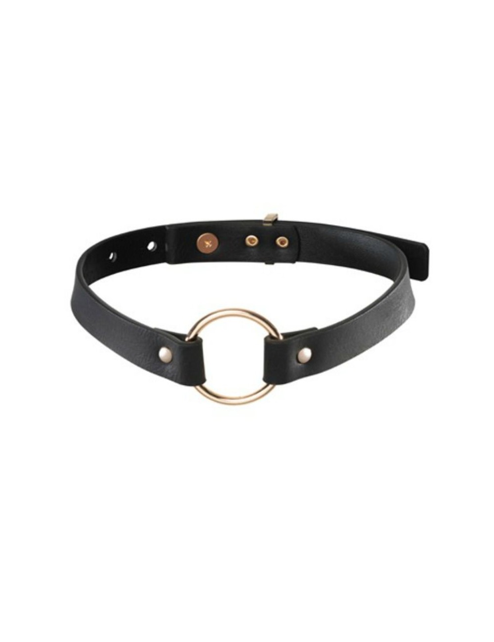 BIJOUX INDISCRETS MAZE - BLACK CHOKER NECKLACE