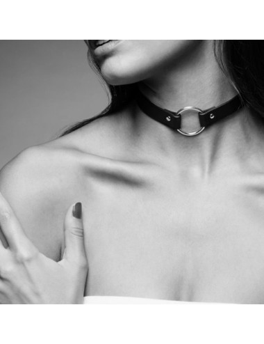 BIJOUX INDISCRETS MAZE - BLACK CHOKER NECKLACE