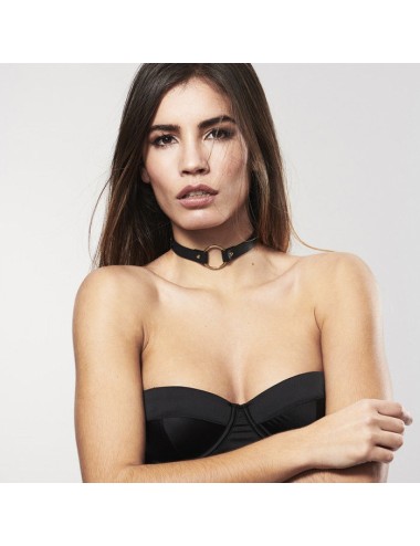 BIJOUX INDISCRETS MAZE - BLACK CHOKER NECKLACE