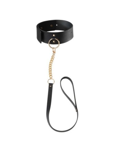 BIJOUX INDISCRETS MAZE - BLACK NECKLACE WITH STRAP