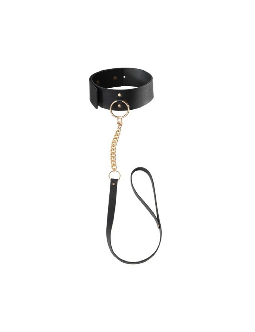 BIJOUX INDISCRETS MAZE - BLACK NECKLACE WITH STRAP