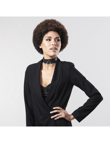 BIJOUX INDISCRETS MAZE - BLACK NECKLACE WITH STRAP