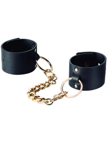 BIJOUX INDISCRETS MAZE - WIDE CUFFS BLACK