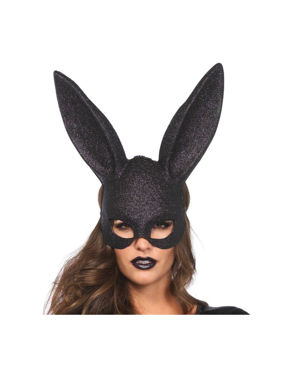 LEG AVENUE - GLITTER MASQUERADE RABBIT MASK LEG AVENUE - GLITTER MASQUERADE RABBIT MASK