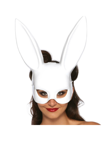 LEG AVENUE - MASQUERADE RABBIT MASK WHITE