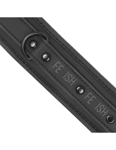 FETISH SUBMISSIVE - SET OF HAND AND ANKLE HANDCUFFS WITH NOPRENE LINING