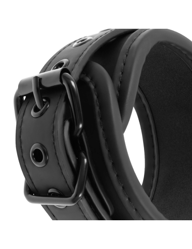 FETISH SUBMISSIVE - SET OF HANDCUFFS AND TIES WITH NOPRENE LINING