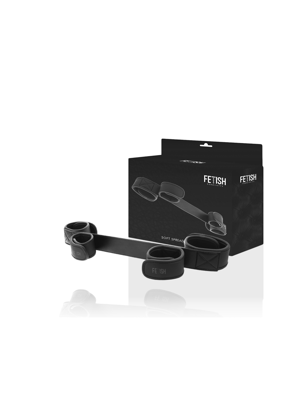 FETISH SUBMISSIVE - BONDAGE SPREADER BAR WITH NOPRENE LINING FETISH SUBMISSIVE - BONDAGE SPREADER BAR WITH NOPRENE LINING