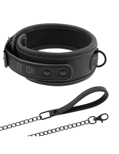 FETISH SUBMISSIVE - NOPRENE LINING CHAIN NECKLACE