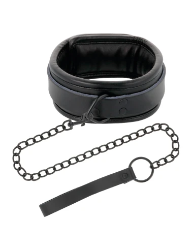 DARKNESS - BLACK NECKLACE WITH CHAIN