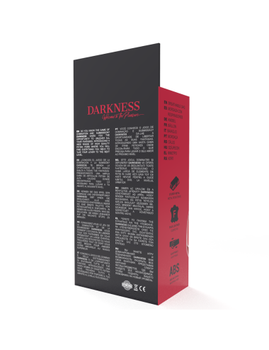 DARKNESS - RED BREATHABLE GAG