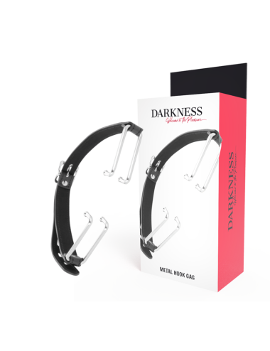 DARKNESS - GAG WITH BLACK HOOK