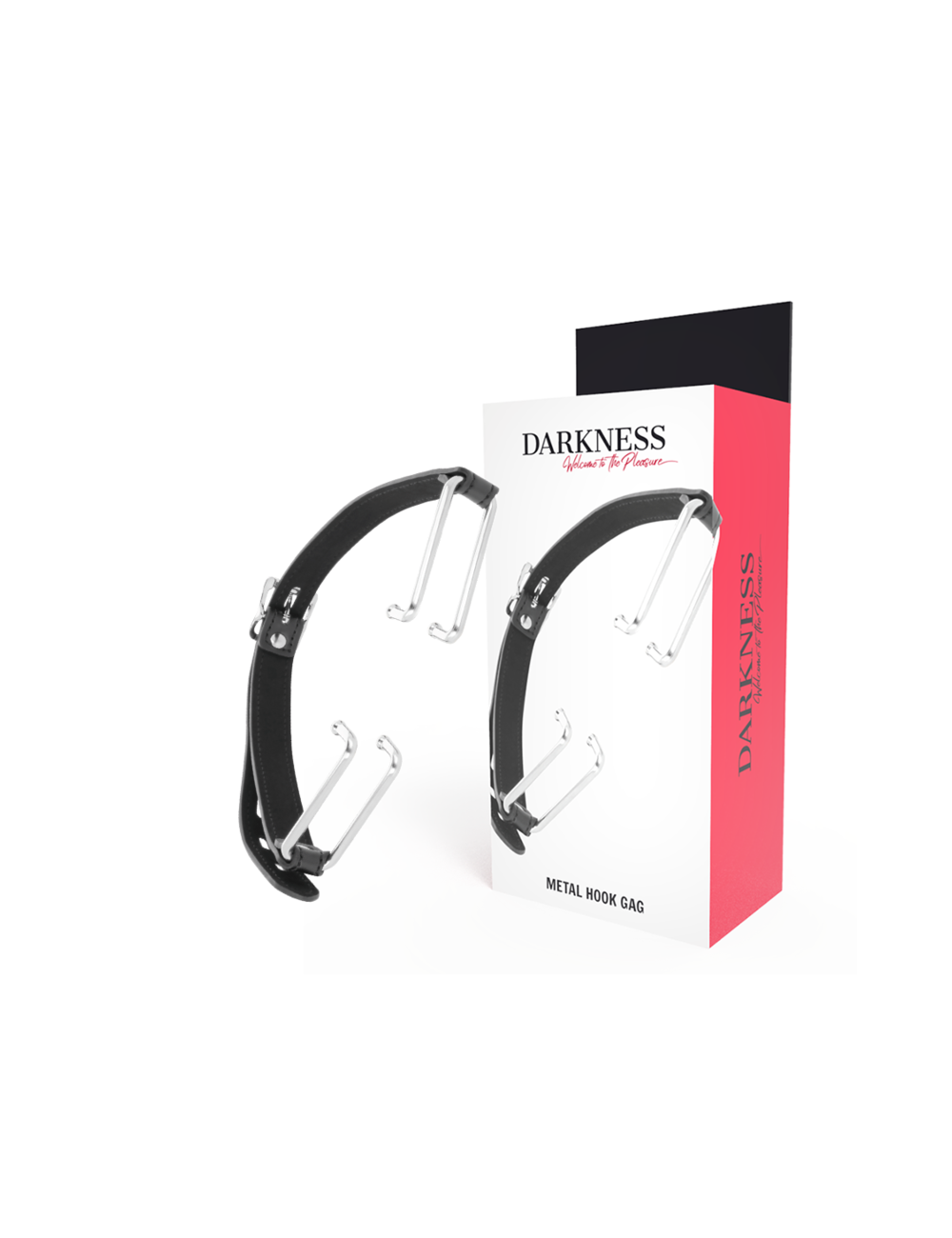 DARKNESS - GAG WITH BLACK HOOK DARKNESS - GAG WITH BLACK HOOK