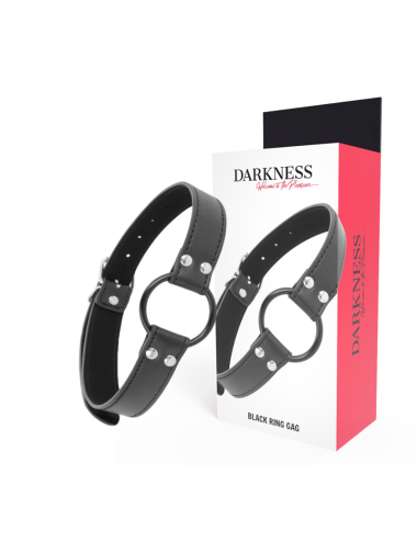 DARKNESS - GAG WITH RING DIAMETER 3.6 CM