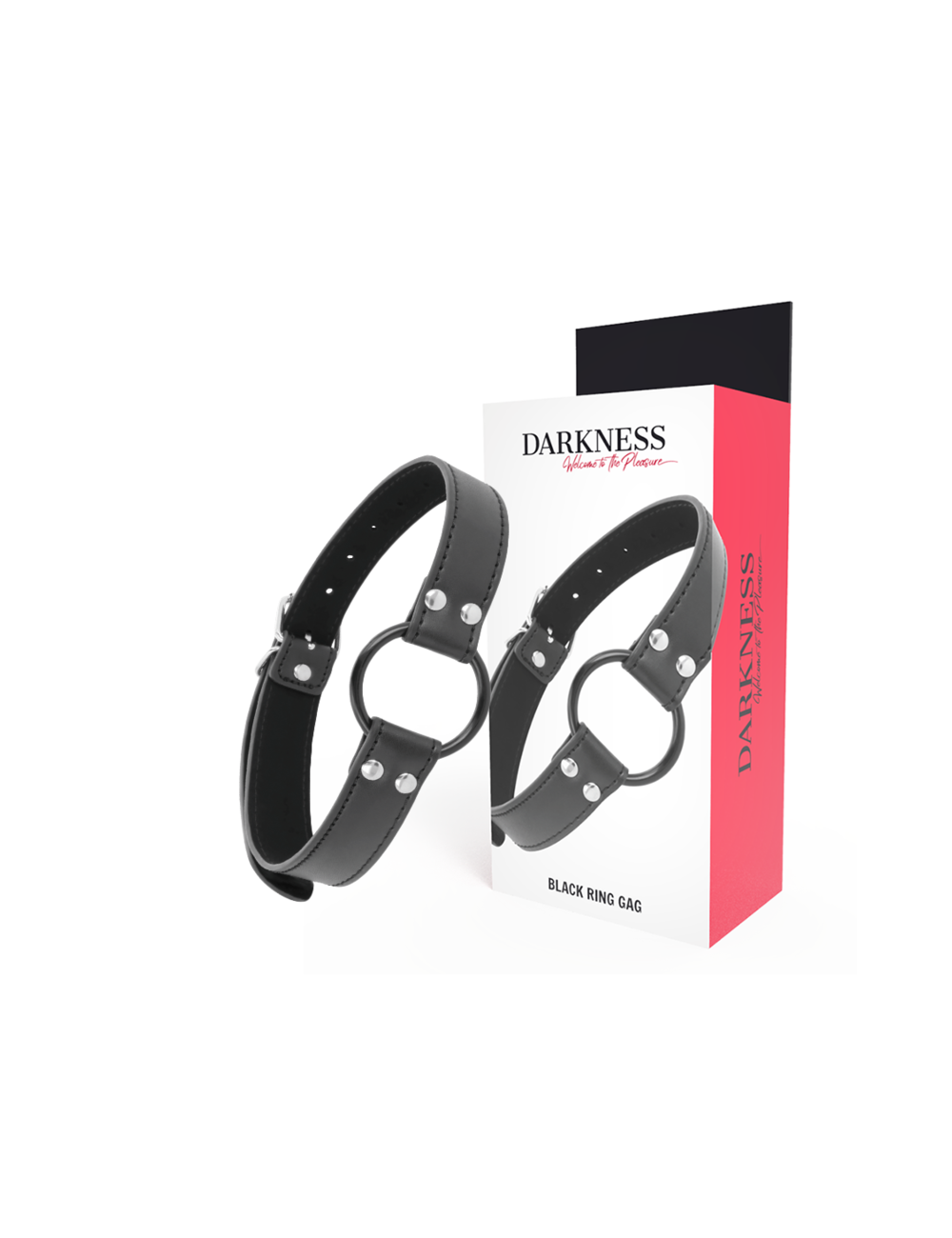 DARKNESS - GAG WITH RING DIAMETER 3.6 CM DARKNESS - GAG WITH RING DIAMETER 3.6 CM