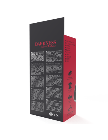DARKNESS - RED SILICONE GAG