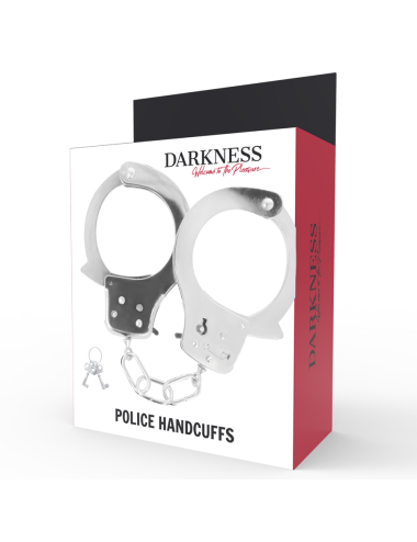 DARKNESS - METAL HANDCUFFS WITH KEYS