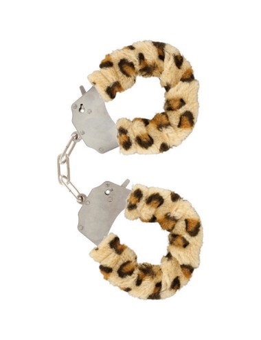 TOYJOY - FURRY FUN CUFFS BONDAGE LEOPARD