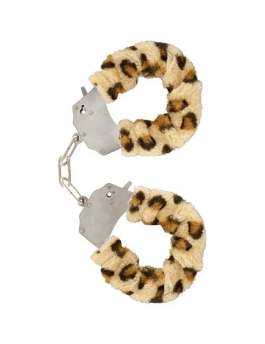 TOYJOY - FURRY FUN CUFFS BONDAGE LEOPARD