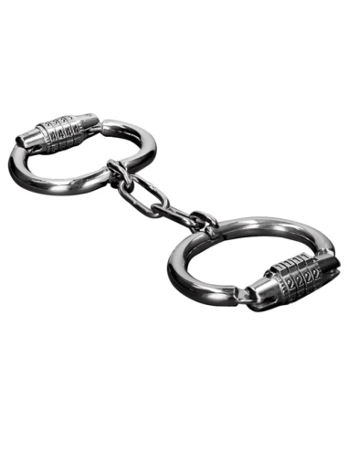 METAL HARD - HANDCUFFS WITH COMBINATION LOCK