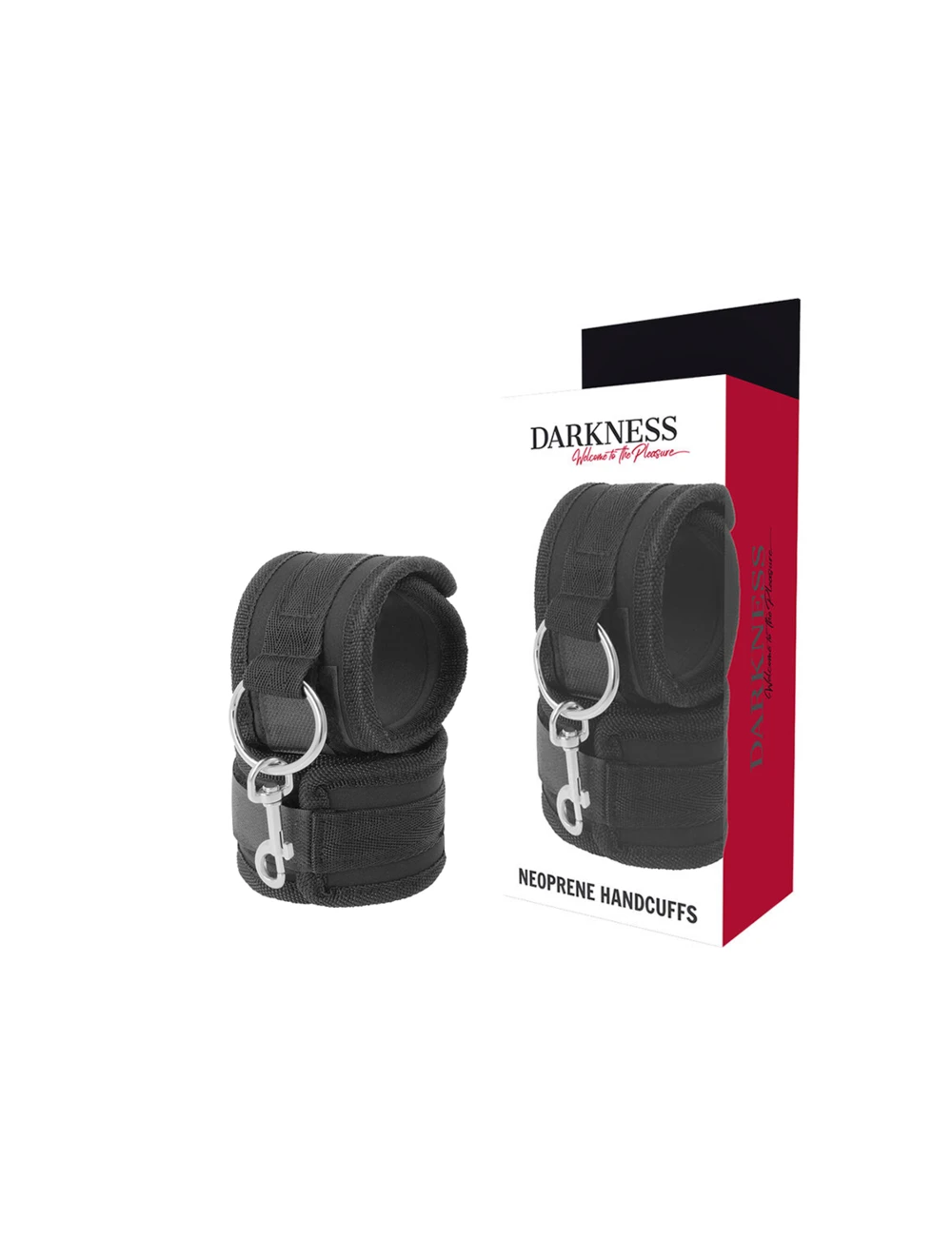 DARKNESS - NEOPRENE HANDCUFFS DARKNESS - NEOPRENE HANDCUFFS