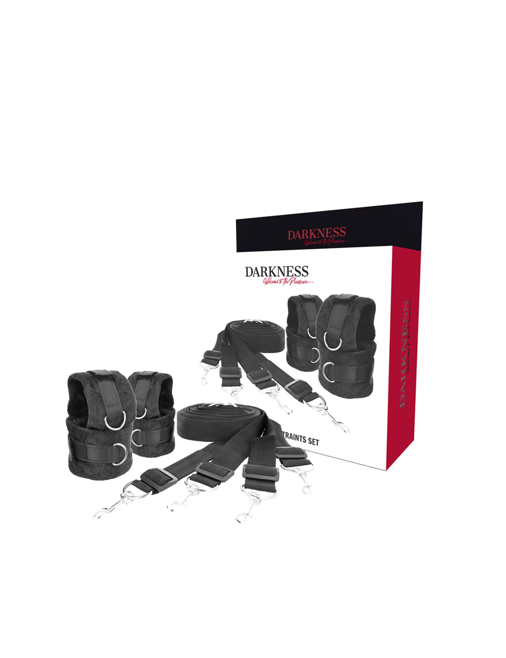 DARKNESS - BED TIES SET DARKNESS - BED TIES SET