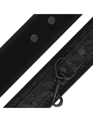DARKNESS - LUXE BLACK BDSM HANDCUFFS