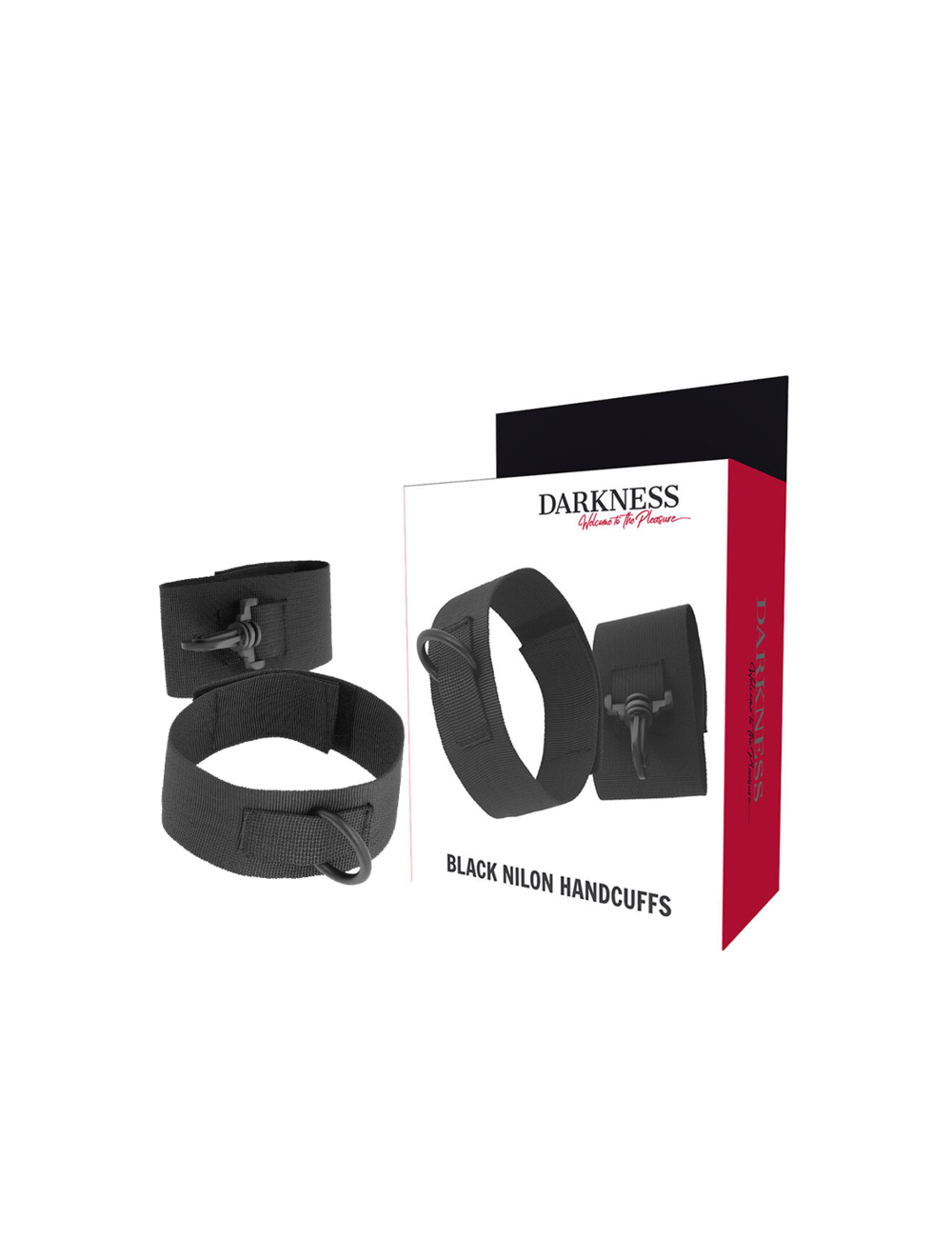 DARKNESS - NYLON HANDCUFFS FOR BEGINNERS DARKNESS - NYLON HANDCUFFS FOR BEGINNERS