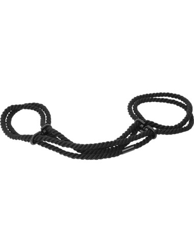 DARKNESS - 100% COTTON ROPE HANDCUFFS OR ANKLE HANDCUFFS