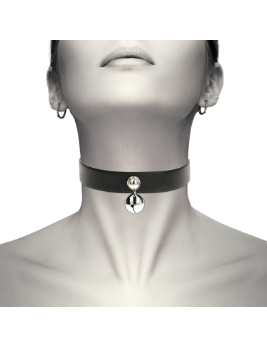 COQUETTE CHIC DESIRE - VEGAN LEATHER NECKLACE WOMAN RATTLE ACCESSORY