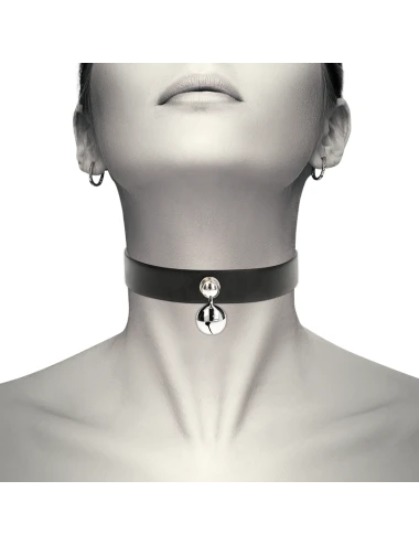 COQUETTE CHIC DESIRE - VEGAN LEATHER NECKLACE WOMAN RATTLE ACCESSORY