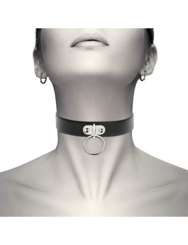 COQUETTE CHIC DESIRE - VEGAN LEATHER NECKLACE WOMAN FETISH ACCESSORY