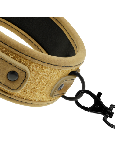 FETISH SUBMISSIVE ORIGEN - NEOPRENE LINED NECKLACE WITH CHAIN