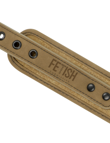 FETISH SUBMISSIVE ORIGEN - NEOPRENE LINED NECKLACE WITH CHAIN
