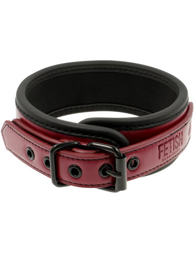 FETISH SUBMISSIVE DARK ROOM - NEOPRENE LINING CHAIN NECKLACE