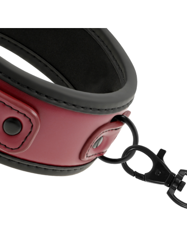 FETISH SUBMISSIVE DARK ROOM - NEOPRENE LINING CHAIN NECKLACE
