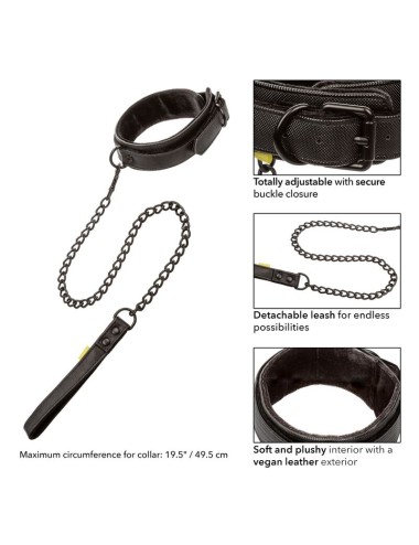 CALEXOTICS - BOUNDLESS COLLAR AND LEASH