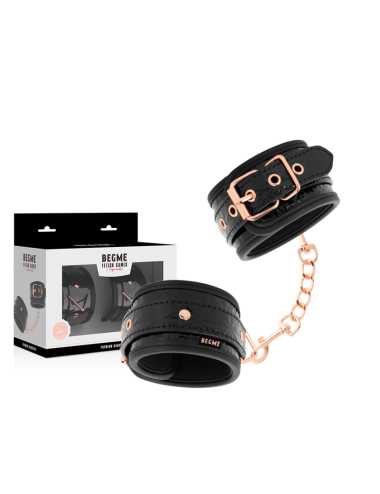 BEGME -  BLACK EDITION PREMIUM HANDCUFFS WITH NEOPRENE LINING