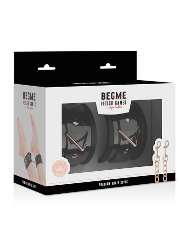 BEGME - BLACK EDITION PREMIUM ANKLE CUFFS WITH NEOPRENE LINING