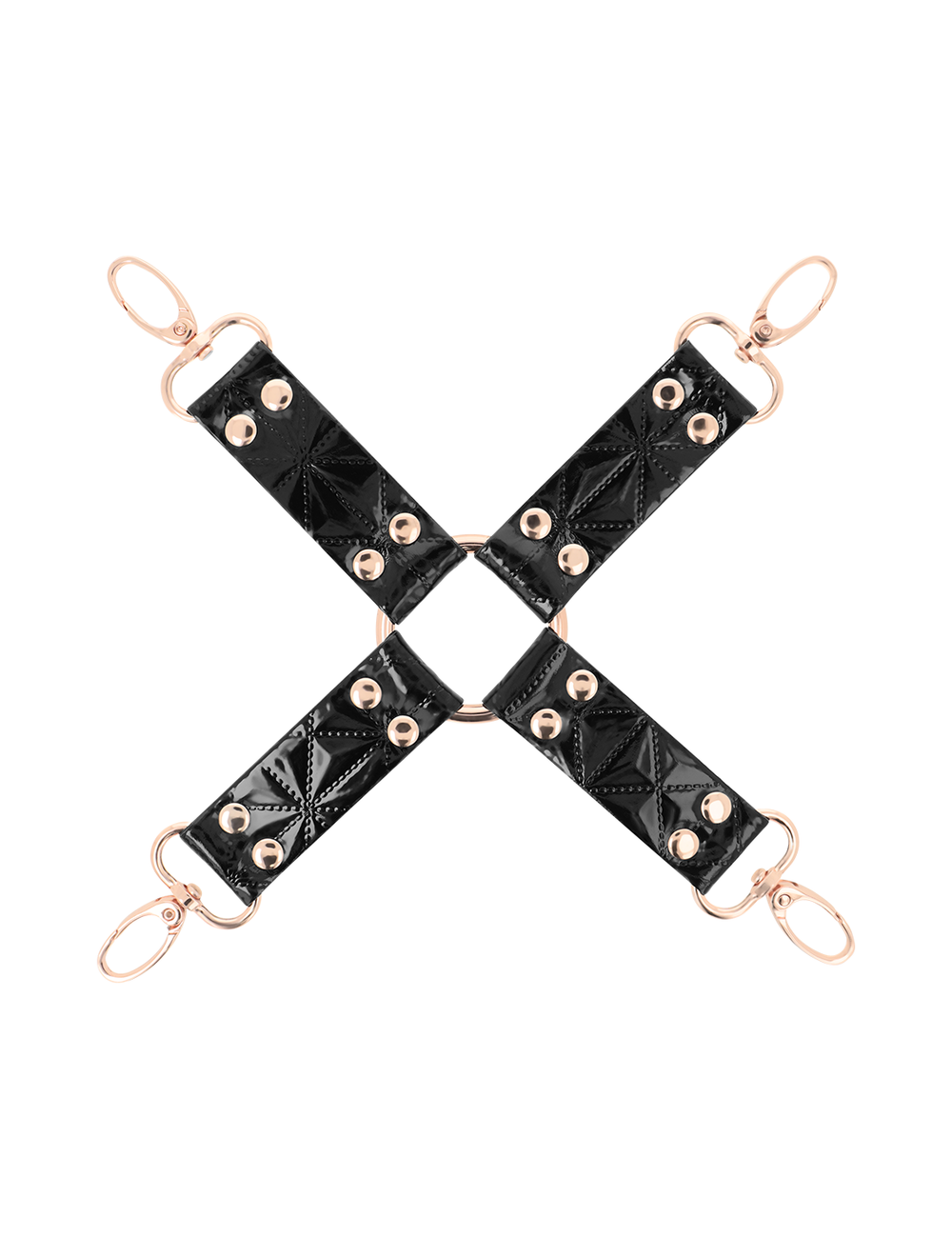 BEGME - BLACK EDITION VEGAN LEATHER HOG TIE BEGME - BLACK EDITION VEGAN LEATHER HOG TIE