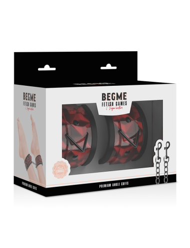BEGME - RED EDITION PREMIUM ANKLE CUFFS WITH NEOPRENE LINING