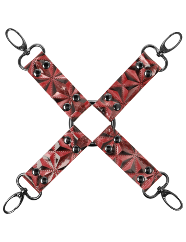 BEGME - RED EDITION PREMIUM VEGAN LEATHER HOG TIE